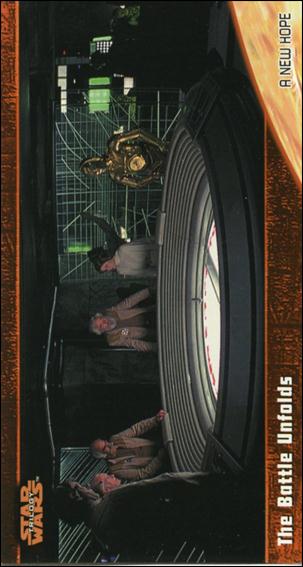 Star Wars Trilogy Widevision (Base Set) card 21 The Battle Unfolds