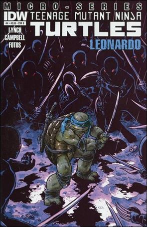 Teenage Mutant Ninja Turtles MicroSeries issue 4-B Ross Campbell 1:5 Cover