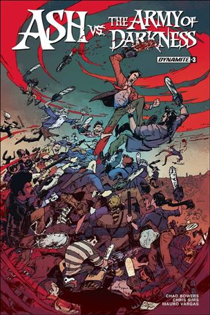 Ash vs. the Army of Darkness issue 3-B Mauro Vargas Cover