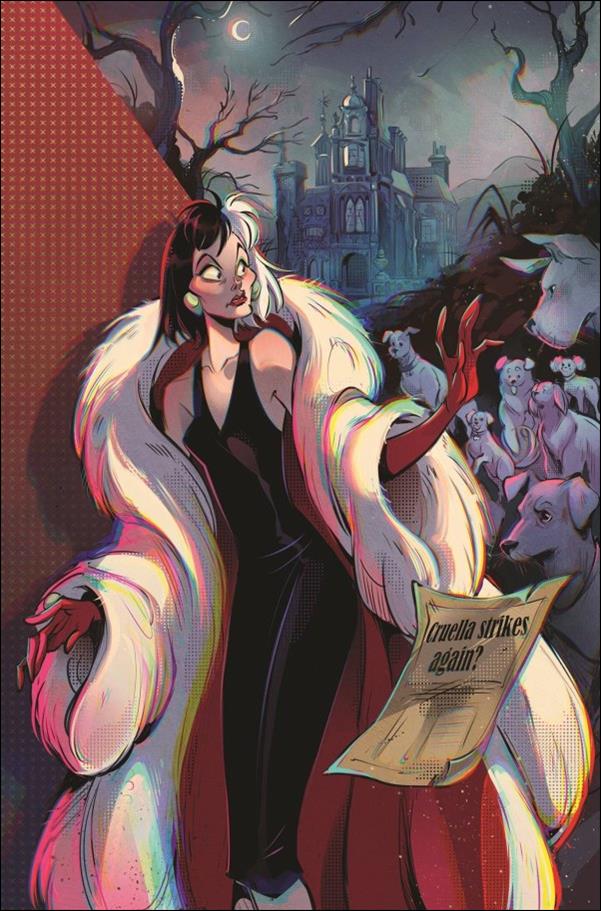 Disney Villains: Cruella De Vil issue 5-F Gretel Lusky Virgin 1:10 Cover