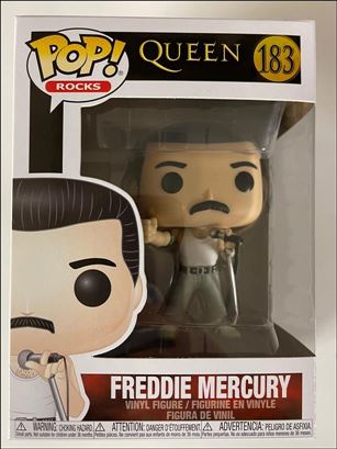 Pop! Rocks figure 183 Freddie Mercury (Radio Ga Ga 1985)