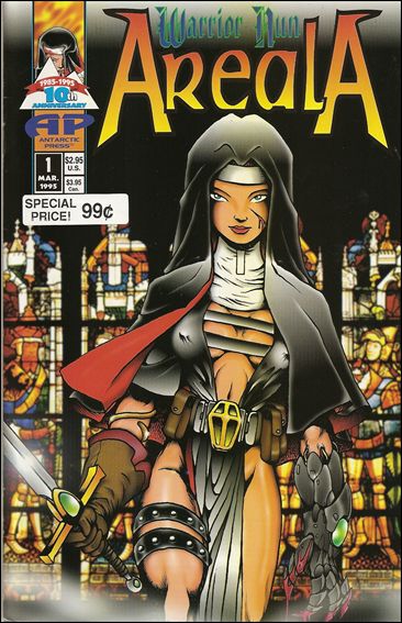Warrior Nun Areala (1994) issue 1-D 99 Cent Price Cover (2nd Printing)