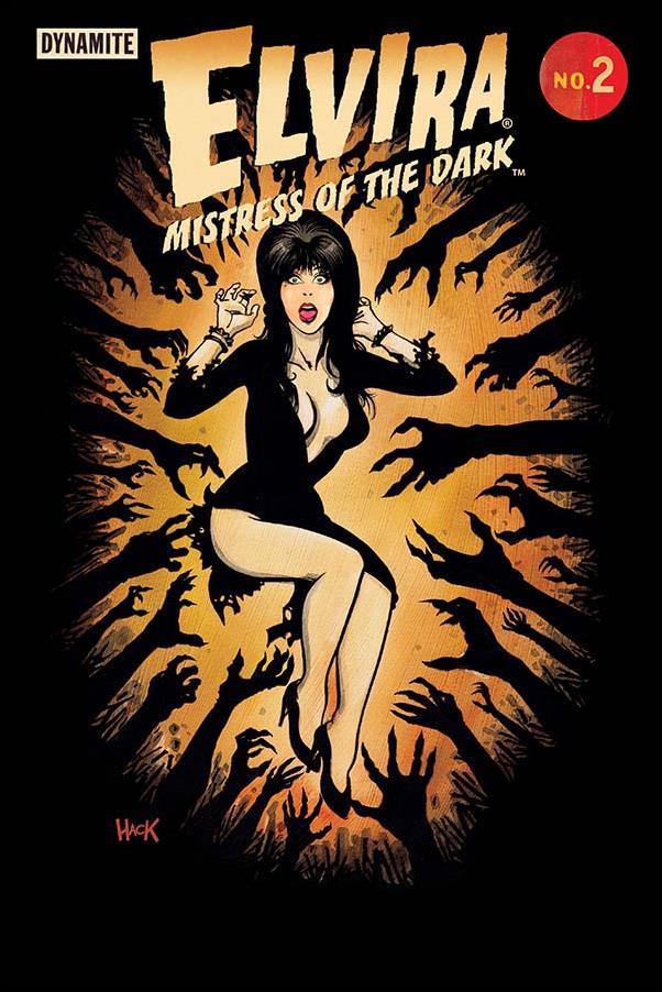 Elvira, Mistress of the Dark (2018) issue 2-C Robert Hack Cover
