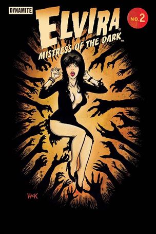 Elvira, Mistress of the Dark (2018) issue 2-C Robert Hack Cover