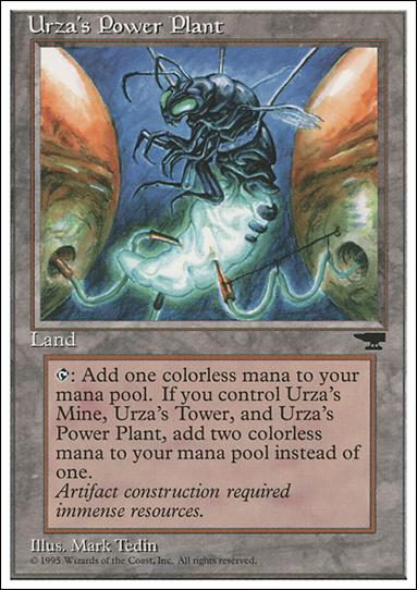 Magic the Gathering: Chronicles (Base Set) card 115-C Urza's Power Plant