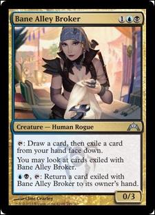 Magic the Gathering: Gatecrash (Base Set) card 145 Bane Alley Broker
