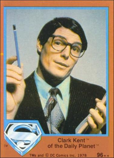 Superman (Movie) Series 2 (Base Set) card 96 Clark Kent of the Daily Planet