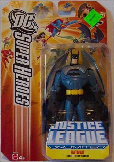 DC Super Heroes Justice League Unlimited (Animated) 5" Action Figures figure 1 Batman