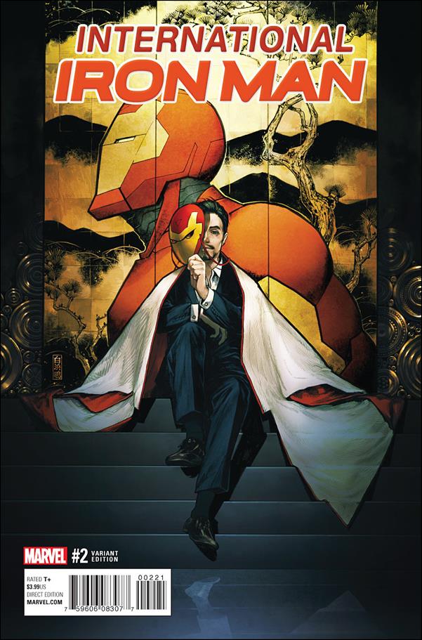 International Iron Man issue 2-B Kamome Shirahama 1:25 Cover