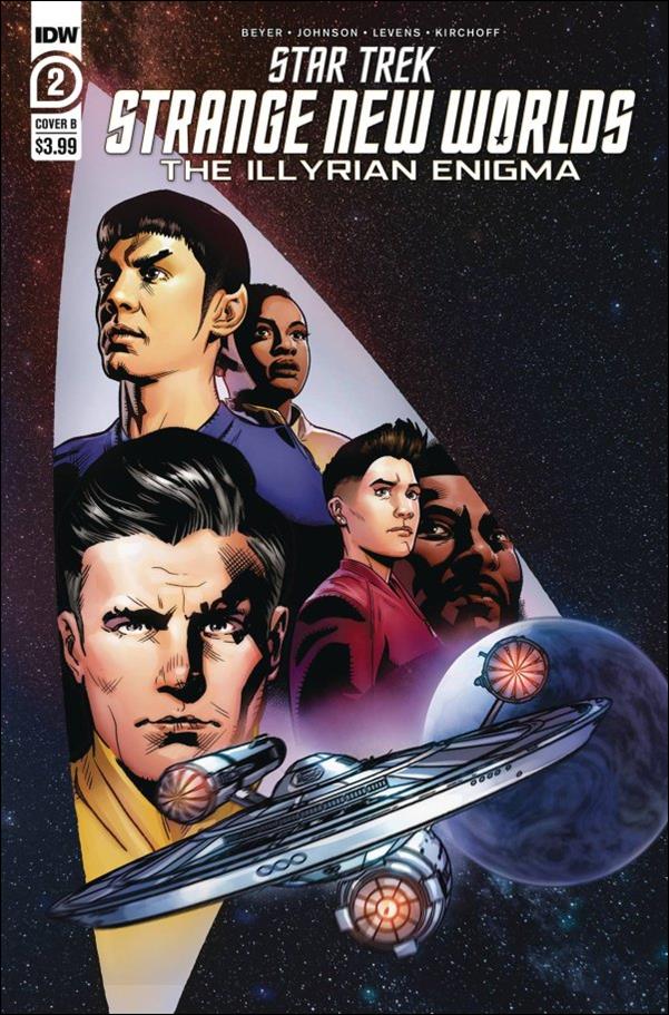 Star Trek: Strange New Worlds - Illyrian Enigma issue 2-B Kieran McKeown Cover