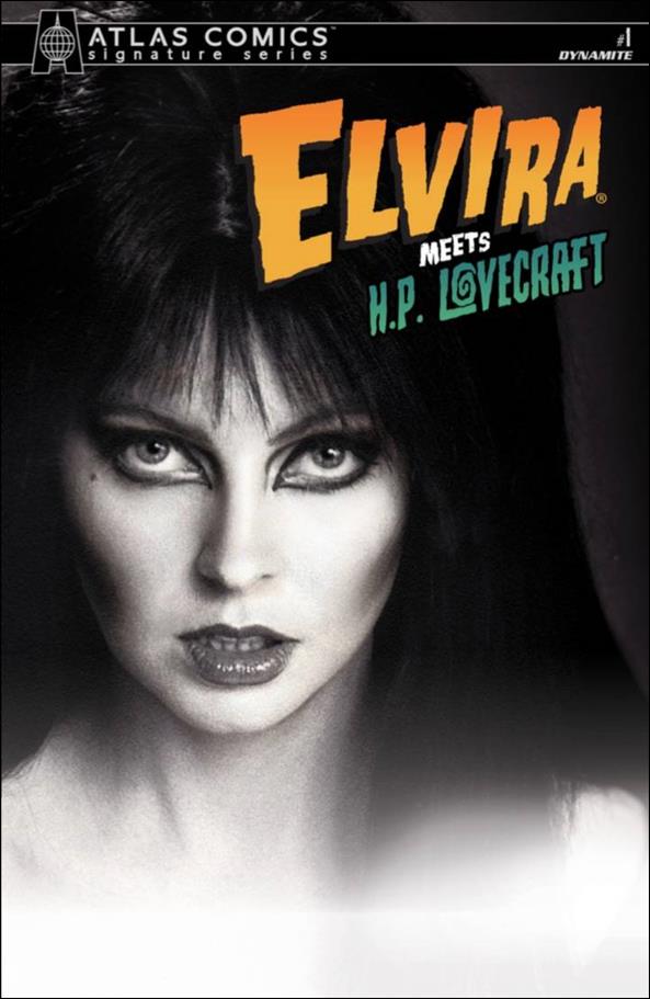 Elvira Meets H.P. Lovecraft issue 1-G Atlas Signed Edition Photo Cover