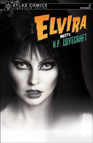 Elvira Meets H.P. Lovecraft issue 1-G Atlas Signed Edition Photo Cover