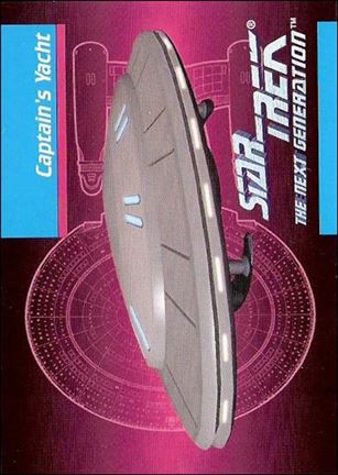 Star Trek: The Next Generation - Inaugural Edition (Base Set) card 111 Captain's Yacht