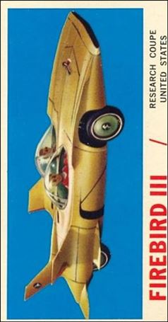 Sports Cars (1961) (Base Set) card 6 Firebird III