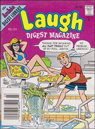 Laugh Digest Magazine issue 123-B Canadian Price Cover