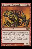 Magic the Gathering: 2010 Core Set (Base Set) card 157 Siege-Gang Commander