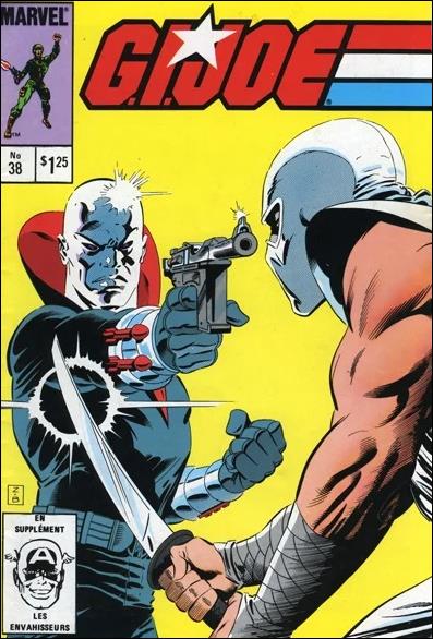 G.I. Joe: A Real American Hero issue 38-E French-Canadian Price Cover