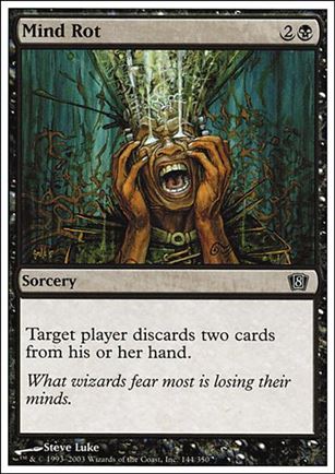 Magic the Gathering: 8th Edition (Base Set) card 144 Mind Rot