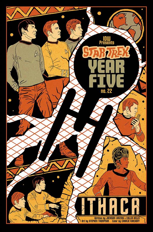 Star Trek: Year Five issue 22-B J.J. Lendl 1:10 Cover