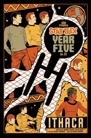 Star Trek: Year Five issue 22-B J.J. Lendl 1:10 Cover