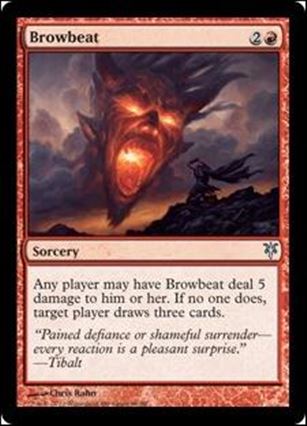 Magic the Gathering: Duel Decks: Sorin vs. Tibalt (Base Set) card 66 Browbeat