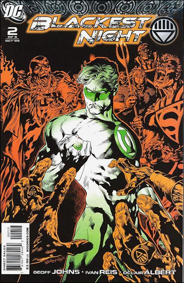 Blackest Night issue 2-E Ivan Reis "Orange" Cover (3rd Printing)