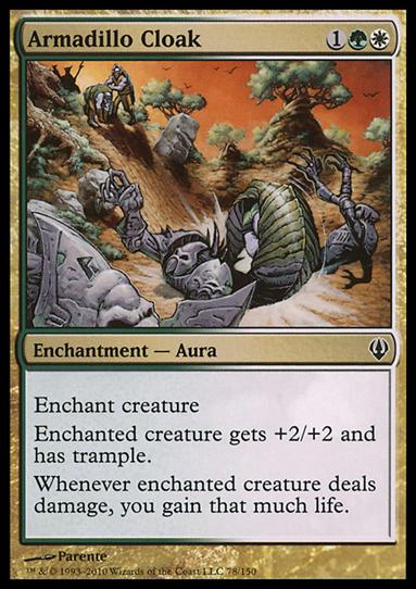 Magic the Gathering: Archenemy (Base Set) card 78 Armadillo Cloak
