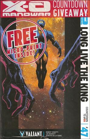 X-O Manowar (2012)  issue 47-C Polybagged Phil Jiminez Cover
