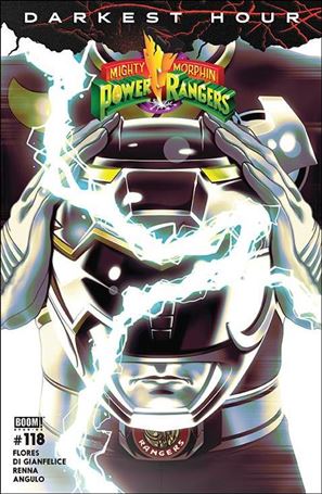 Mighty Morphin Power Rangers issue 118-C Goñi Montes "Helmet" Cover