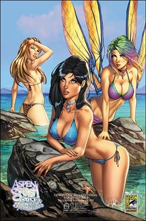 Aspen Splash: 2013 Swimsuit Spectacular issue 1-F Mike DeBalfo San Diego Comic-Con Cover 1/200