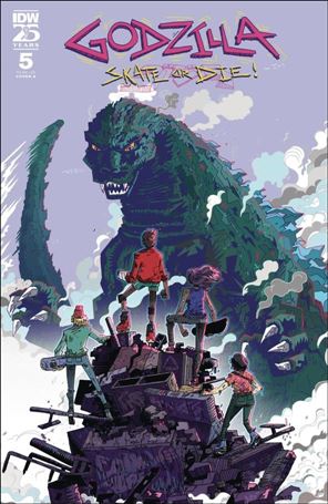 Godzilla: Skate or Die Cover Image 2