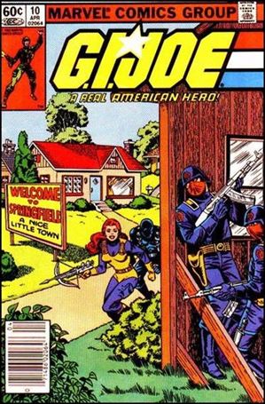 G.I. Joe: A Real American Hero issue 10-C Newsstand Cover