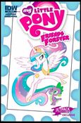 My Little Pony: Friends Forever issue 3-E Jetpack Comics Masterpiece Microprint Cover 1/250