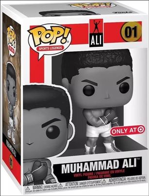 POP! Sports Legends figure 1-B Muhammad Ali (B&W) Target Exclusive