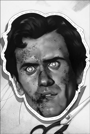 Death to the Army of Darkness issue 2-G Ben Oliver 1:15 Black & White Virgin Cover