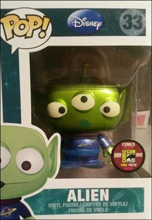 POP! Disney figure 33-B Alien (Metallic) 1/480
