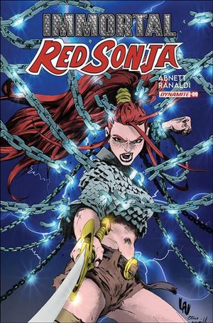 Immortal Red Sonja issue 9-D Jung-Geun Yoon Cover