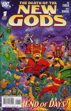 Death of the New Gods issue 1 Jim Starlin Cover