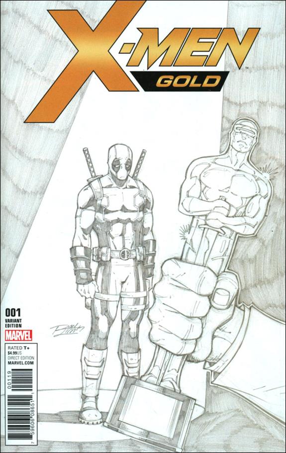 X-Men: Gold issue 1-J Ron Lim 1:Store Sketch Cover