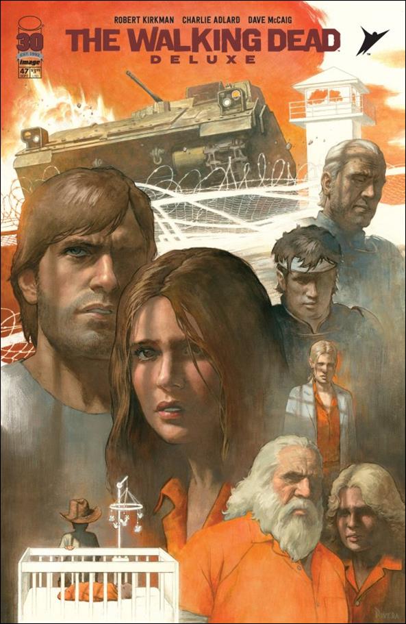 Walking Dead Deluxe issue 47-C Paolo Rivera Cover
