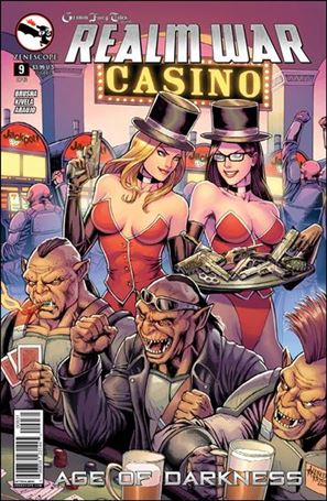 Grimm Fairy Tales Presents Realm War: Age of Darkness issue 9-C Alfredo Reyes Cover