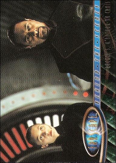 Farscape: Season One (Behind-the-Scenes Subset) card BTS9 Rockne S. O'Bannon on Crais