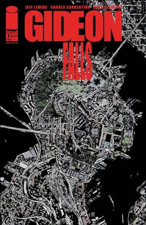 Gideon Falls issue 1-E Andrea Sorrentino Red Logo Cover (2nd Printing)