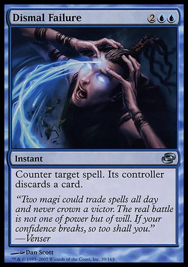 Magic the Gathering: Planar Chaos (Base Set) card 39 Dismal Failure
