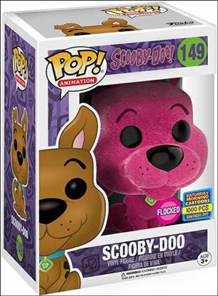 POP! Animation figure 149-E Scooby Doo (Pink) (Flocked) SDCC 2017 1/1000