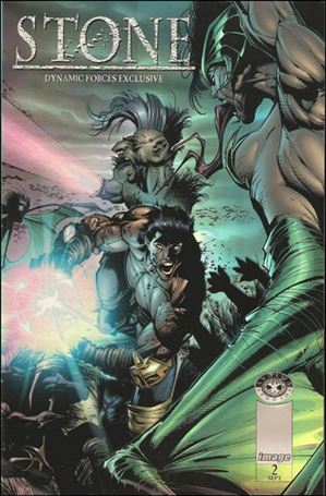 Stone (1998) issue 2-C Dynamic Forces Stonechrome Cover 1/5000