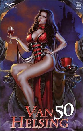 Van Helsing issue 50-E Elias Chatzoudis Cover