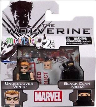 Marvel Minimates figure 154 Undercover Viper and Black Clan Ninja