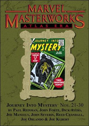 Marvel Masterworks: Atlas Era Journey into Mystery issue 3-B Marble Dust Jacket Vol 147