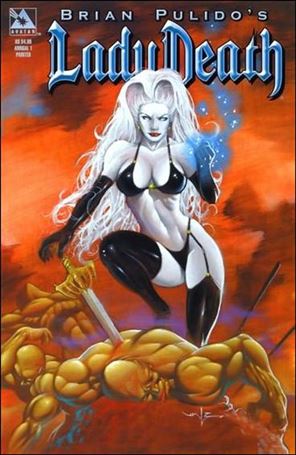 Brian Pulido's Lady Death Annual issue 1-B Painted Cover